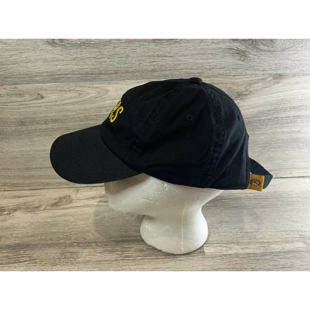 Captivating Headwear Mizzou Missouri Tigers Strapback Hat Cap Womens Embroidered